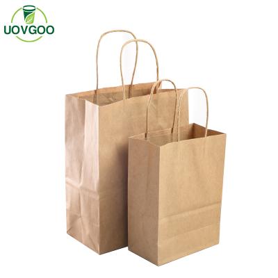 China Recycled Materials Party Supply To Recycle Paper Bag Custom Paper Bag Kraft Paper Bag for sale