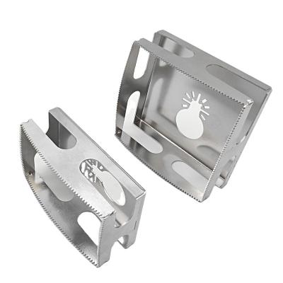 China New Design Precise Cut Tenon Milling Open Backed Rectangle Square Slot Holes Opener Cutter Universal Stainless Tool for sale