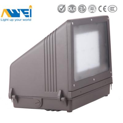 China 60W Outdoor LED Wall Pack IP65 10800 Lumen Dusk-to-Dawn ETL Rating 5 year Warranty Recessed Exterior Wall Lights for sale