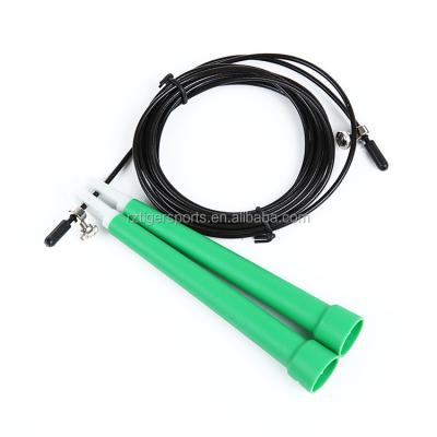 China PP Handle With Durable Adjustable Steel Wire Speed ​​Premium Plastic Jumping Rope for sale