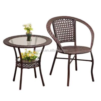 China Cheapest modern ebay China factory beautiful rattan dining table garden furniture wholesale hot sale outdoor set for sale