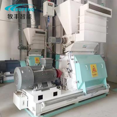 China Feed plant Maize hammer milling machine corn mill hammer mill powdering machine for animal feeds for sale