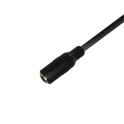 China At home 3.5mm male to AUX cable. 1.8M High Quality Metal Audio Head Female 3 Pole Cable for sale