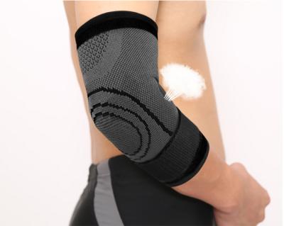 China Provide Sport Protection High Quality Sports Elbow Support Sleeves Adjustable Elastic Elbow Protector for sale