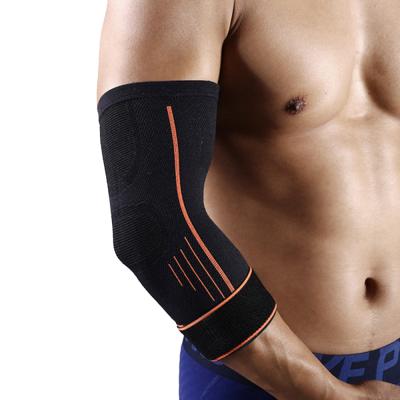 China Custom Anti-Slip Tape Nylon Arm Support Sleeves Elbow Guard Support Protector Protective Arm Sleeve for sale