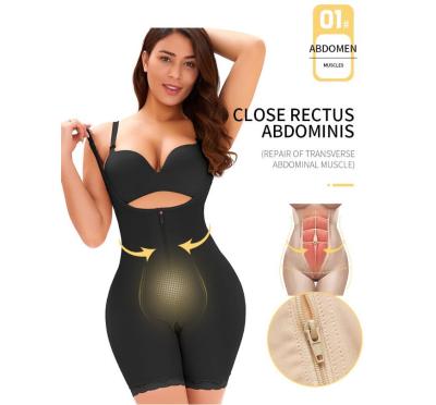 China Breathable Shapewear For Women Seamless Firm Triple Control Underwear Bodysuits Plus Size Body Shaper Corset for sale