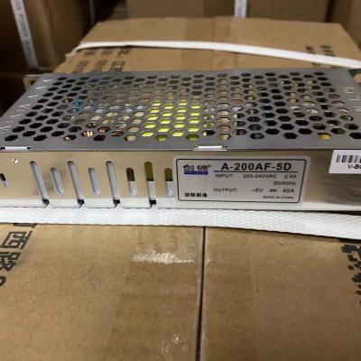 China A-200AF-5D 5V 200W Ultrathin Display Driver Switching Led Power Supply A-200AF-5D for sale