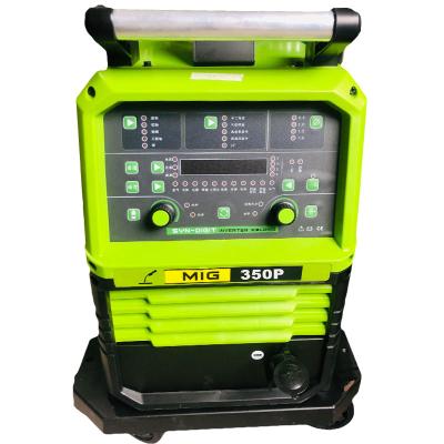 China NBC Multi-Function MAG Double Pulse Welding Machine Factory 350A 380V 3PHASE MIG-350P Inverter Welder MIG Welder for sale