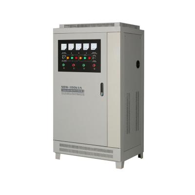 China SBW SBW 150KVA Servo Motor 3 Phase Power Automatic Stabilizer for sale