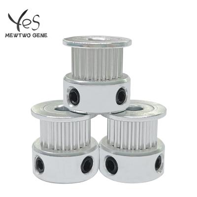 China Wholesale 3D Printer Components Aluminum Alloy 16 Teeth Synchronizing Wheel 2GT Synchro Pulley for sale