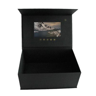 China Europe Wholesale Customized Box Luxury LCD Screen Video Gift Box For Advertising for sale