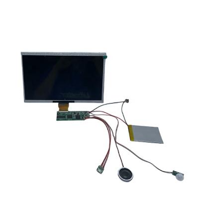 China Europe 7 Inch TFT LCD Screen Video Brochure Greeting Card Module With Battery for sale