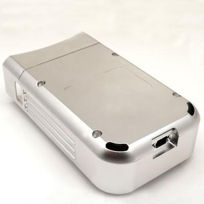 China Power Bank Enclosure Mobile Phone Metal Shell Customized Machining Aluminum CNC Anodized Enclosure for sale