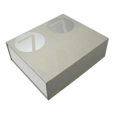 China Recycled Materials Custom Printed Nail Polish Magnet Gift Box Cosmetic Packaging With Foam for sale