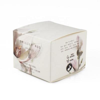 China Dongguan Ltd recyclable anti-aging paperbox beauty mask small facial cream jar packaging box for cosmetic jar for sale