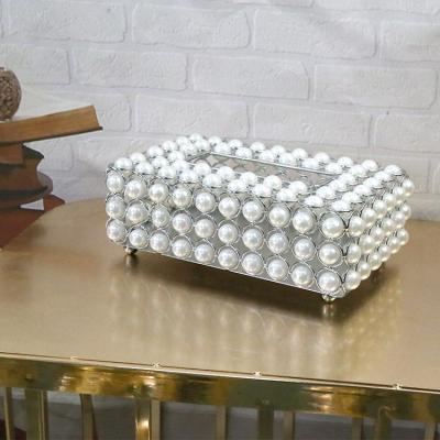 China Living room light luxury European creative home decoration fashion wind cloth crystal box for sale