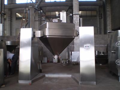 China Square Cone Industrial Mixing Machine , Continuous Adhesive Cosmetic Mixing Equipment for sale