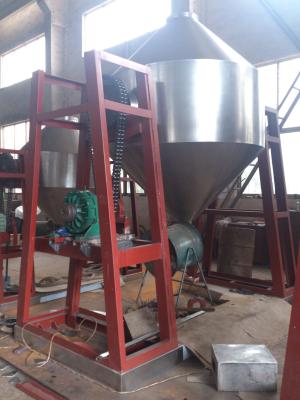 China Double Cone Rotary Agitated Vacuum Dryer Machine For Food / Inorganic Salt for sale