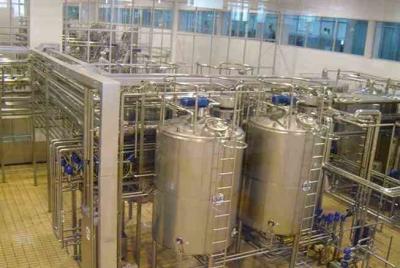 China Dairy Products Multi Effect Evaporator , Food Industry Long Tube Vertical Evaporator for sale