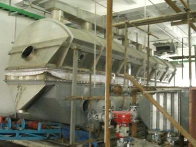 China Sodium Perchlorate Vibrating Fluid Bed Dryer Equipment , Fluidized Bed System for sale