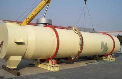 China Mine Industrial Rotary Hot Air Dryer Machine 500kg - 8000kg Capacity for sale