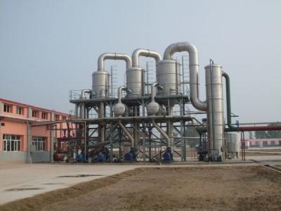 China Food / Chemcial Industry Single Effect Evaporator Long Tube Vertical External Circulation for sale