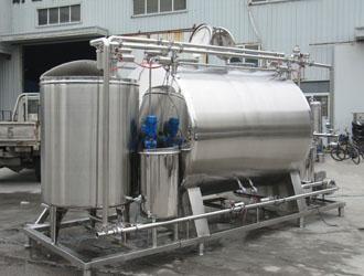 China 7.5Kw Pump Power Mobile Cip Station For Solid Dosage Production Process for sale