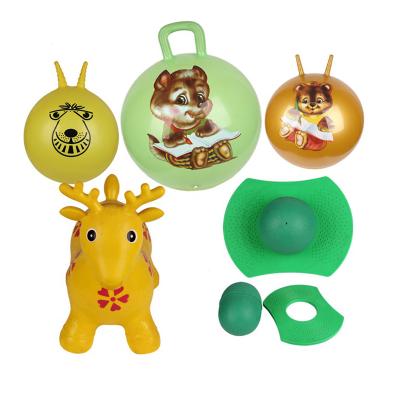 China Inflatable Toy Porcelain Animal Hopper Ball for sale