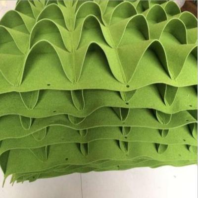 China Hot Sale Greenhouse Flora Held Living Wall Plant Grow Bag As Vertical Garden for sale