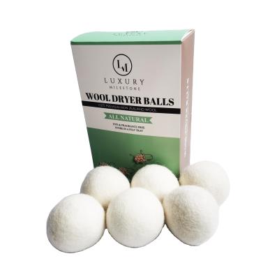 China Factory direct wholesale cleaning wool felt rolking ball 5cm wool felt dryer ball felt laundry balls for sale