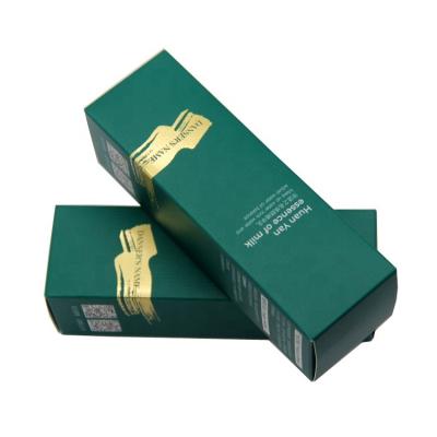 China Recycled Cosmetic Packaging Materials Box Small Skin Care Paper Cardboard Box for sale