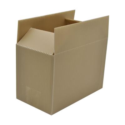 China Brown Disposable Cardboard Cardboard Corrugated Paper Box For Shipping for sale