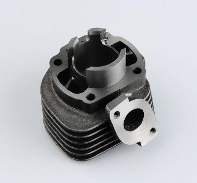 China Black 2 Stroke Motorcycle Single Cylinder Block QJ50 , 50cm³ Displacement for sale