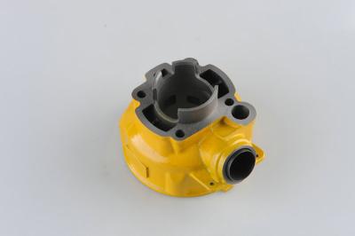 China Yellow Motorcycle Cylinder Block , Water Cooled Iron Alloy Cylinder for sale