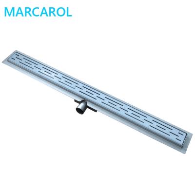 China Modern Linear Stainless Steel Shower Floor Drain Grate Cover for sale