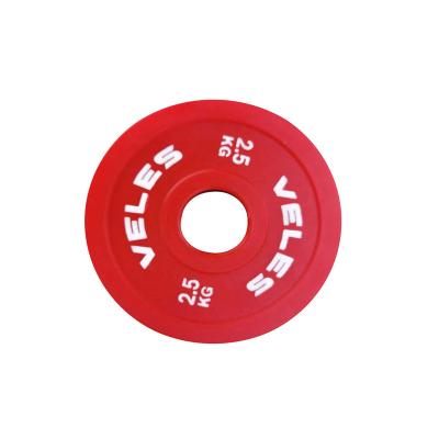 China Unified Weight Universal Polyurethane Buffer Solution Bumper Plates Colored CPU Plates for sale