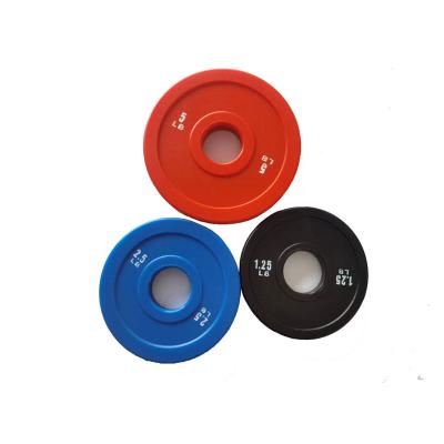 China Unified Weight Polyurethane Universal Buffer Solution Bumper Plates Colored System CPU Bumper Plates for sale