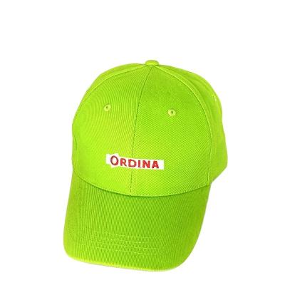 China High Quality Promotional Custom Copy COMMON Logo Baseball Cap 6 Panel Hat With Embroidery For Unisex Adults for sale