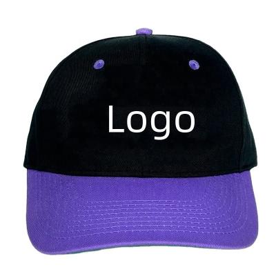 China Hot Selling Wholesale Cotton Structured Embroidery JOINT Logo 6 Panel Baseball Caps for sale