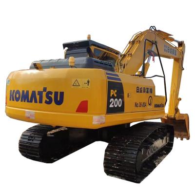 China Building\Agriculture\Construction Digging Used Komatsu Excavator PC200 Used 20 Ton 90% New Earthmoving Machine Komatsu PC200 Used Excavator For Sale for sale