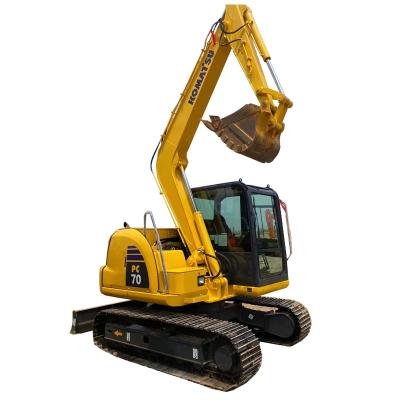 China KOMATSU Excavator 7 LOW Ton Mini High Quality Second Hand Digger Original Japan Used Komatsu PC70-8 Excavator Used PC70 WORKING HOURS For Sale for sale