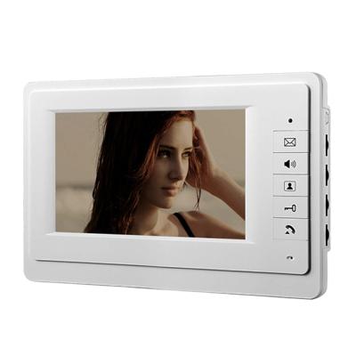 China Keysecu 7 inch TFT color video intercom door secuirty K-V70FL for sale