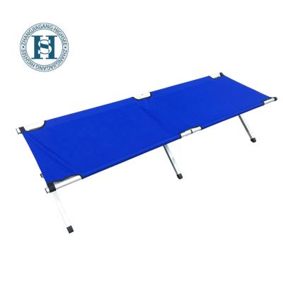 China Light blue/green camping bed for sale