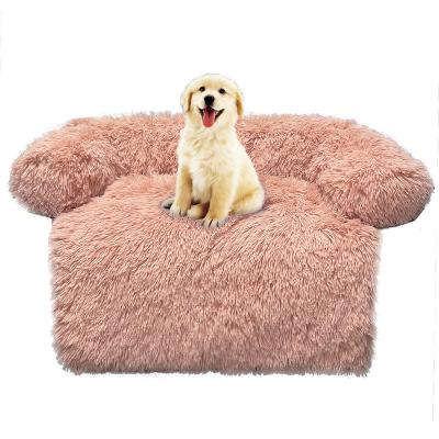 China Living Room Sofa Beds Fluffy Soft Plush Living Room Furniture Protective Wholesale Washable Removable Dog Cover Pet Bed for sale