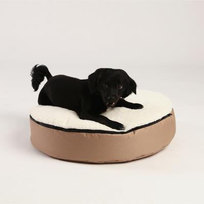 China Viable Fashion Popular Style Soft Comfortable Sherpa Fabric Oxford Dog Bean Bag Chair Cushion Bed For Dog And Cat for sale