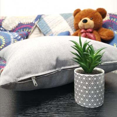 China Wholesale Custom Design Practical Antibacterial Polyester Wrap Comfortable Anti Dust Mite Pillowcase Canvas Pillowcases Bulk Wholesale for sale