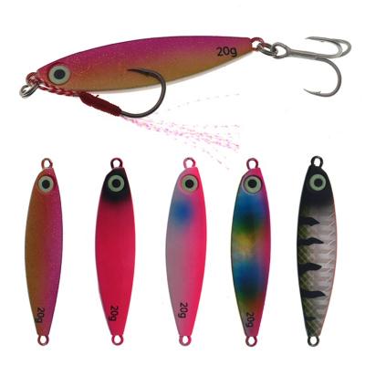 China Wandering Life 10g 15g 20g Jigbait Lure Shore Lead Cast Metal Bait Artificial Lures Casting Fishing Lure for sale