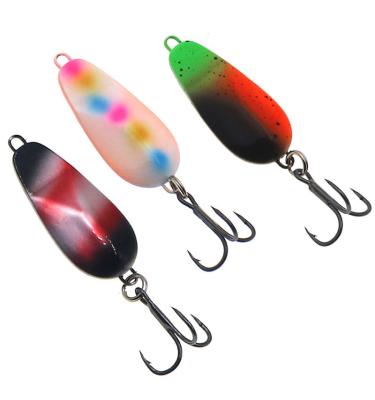 China Zinc Alloy Shore Jig Metal Trout Spoon 3G 7G Casting Rock Fishing Slow Drop Cast Metal Jig Saltwater Fishing Lure for sale