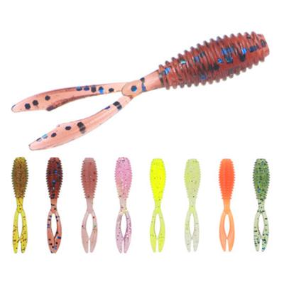 China HISTOLURE 20pcs/lot 0.4g 3.5cm Ajing Sea Stud Jig Swimbait Worm Pike Lure Bait Bait Plastic Twin Lure Tail Soft Fishing Lure for sale