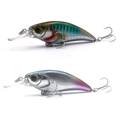 China Lure 60mm/7g Minnow Bait Hard Plastic Fishing Sinking Crank Wobbler Hard Lure Artificial Bass Pike Peche Isca Bait Tackle for sale